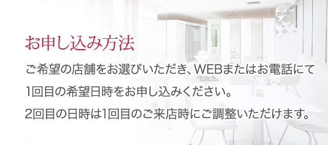 お申し込み方法