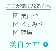 美白ケア＊2